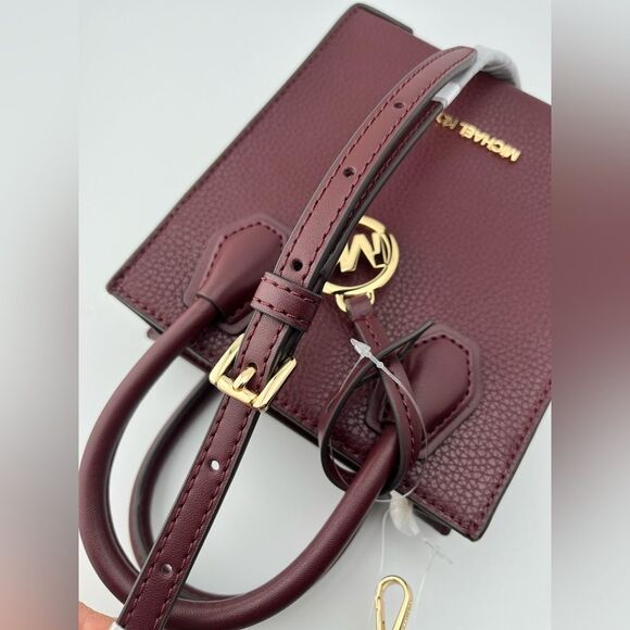 Michael Kors NW(partial)tag Mercer Extra-Small Pebbled Leather Crossbody Bag - Picture 7 of 12